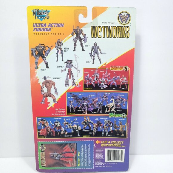 McFarlane Toys Spawn Wetworks Ultra Action Figure Mother-One New - Picture 5 of 5